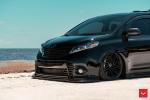 Toyota Sienna by Unlimited Wraps on Vossen Wheels (CV10) 2019 года